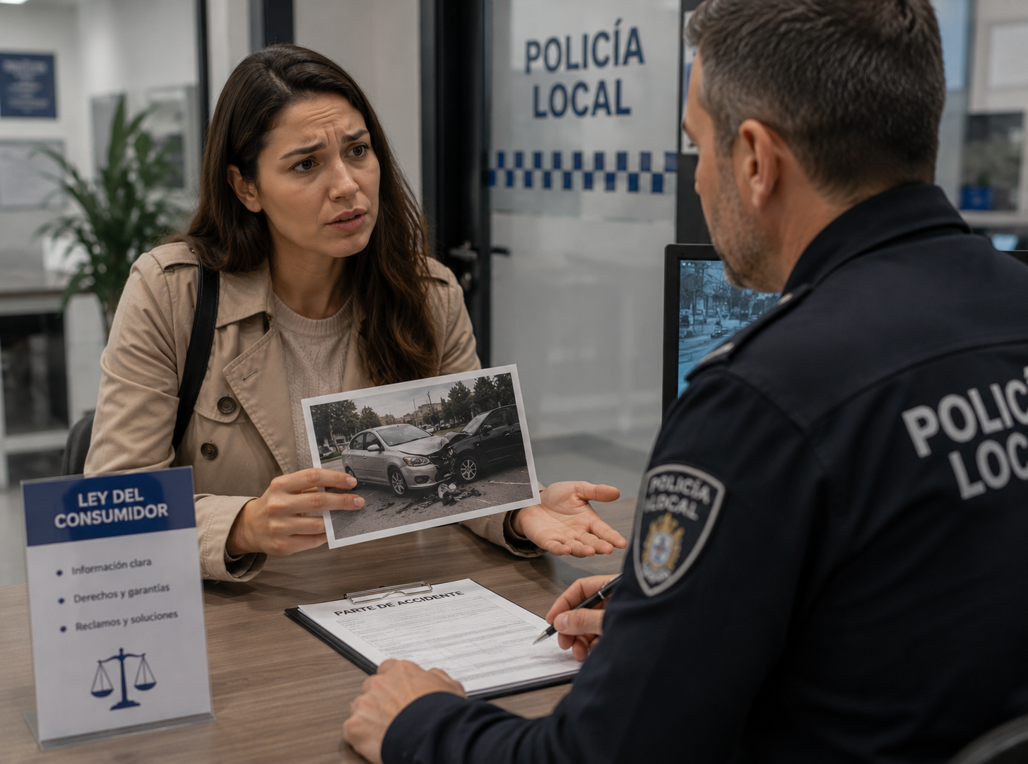 Representacion visual de juzgados de policia local